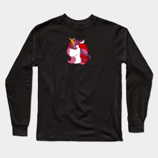 Unicorn Rainbow Artwork Long Sleeve T-Shirt